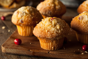 Fresh Baked Cranberry Muffins
