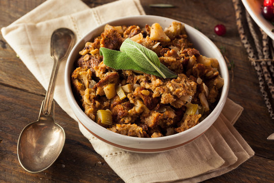 Homemade Thanksgiving Day Stuffing