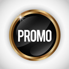 Shopping promo colorful label tag