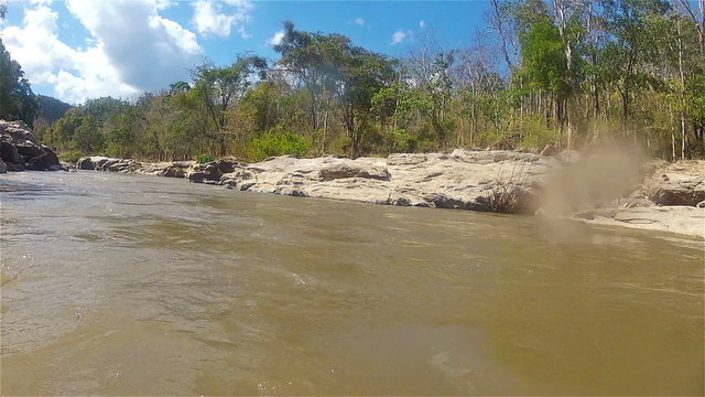 Tubing on a mountain river11/Tubing on a mountain river, northern Thailand