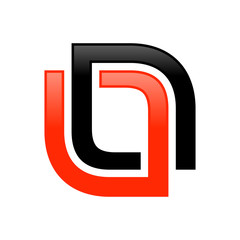 Letter U Chain Logo Template