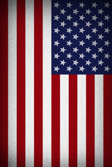 Naklejka premium Grunge USA Flag