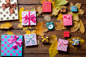 Alarm clock and gifts