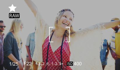 Camera Focus Capture Memories Photography Preview Concept