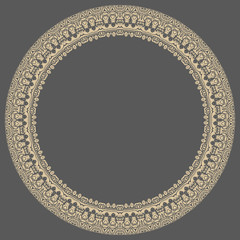 Floral Modern Vector Frame