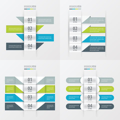 Banner Design green, blue color