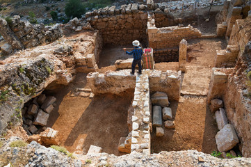 Archaeological excavation 