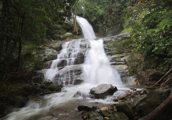 Huay Saai Leung Waterfall of Doiinthanon