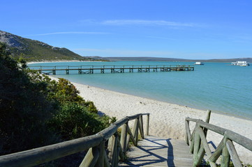 Obraz premium Langebaan Blue Lagoon - Western Cape Coast
