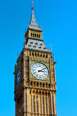 london big ben and historical  england  aged