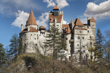 Fototapeta na wymiar Bran Castle - Transylvania, Romania