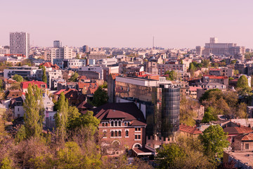 Bucharest - rooftop view