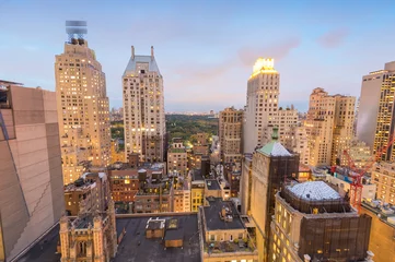 Foto op Plexiglas Manhattan. Magnificent city skyscrapers © jovannig