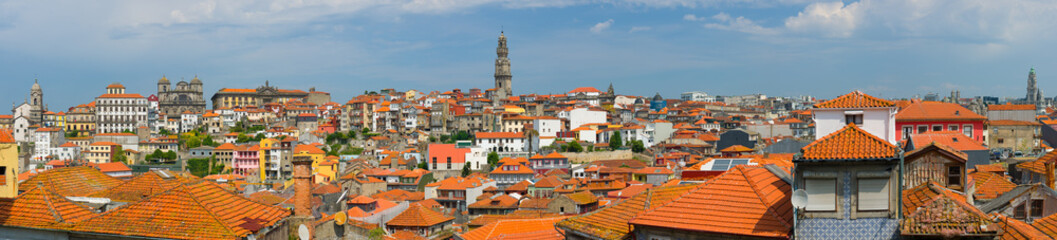 Panoramic view of Porto