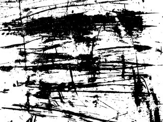 grunge damaged paint on metal surface texture