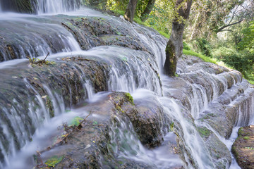 Cascada en el Monasterio de Piedra, Zaragoza (España)