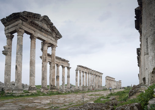 Ruins of Apamea, Hama, Syria