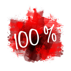 Rabatt 100 % Aktion | Abstract Watercolour Painting