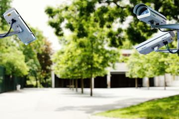 security camera and safety in a school