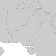 Pakistan Karte - Übersicht