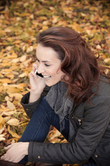 Woman talking on her mobile