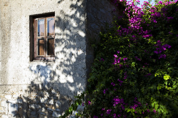 Characteristic house of beautiful tourism city Bodrum