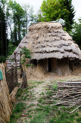 medieval hut