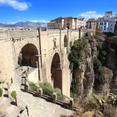 Photo sur Plexiglas Ronda Pont Neuf Ronda / Puente nuevo - Andalousie - Espagne