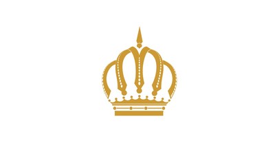 vector Golden Royal crown, a symbol of power and crowns / caps king / hat monarch