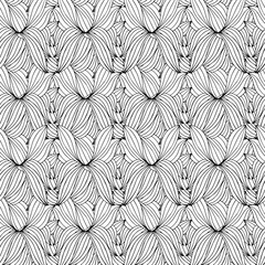 Abstract Black and White Pattern.