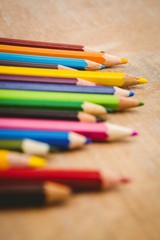 Fototapeta premium Close up view of pencil