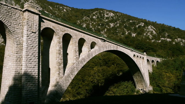 Grand stone bridge