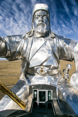 The world's largest statue of Genghis Khan