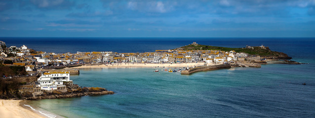 St Ives Panorama - Cornwall UK