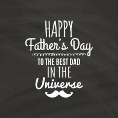 Obraz premium Happy father's day
