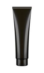 Black tube mockup