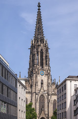 Fototapeta na wymiar Elisabethenkirche church in Basel, Switzerland