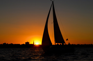 Sailing on the River Plate - Buenos Aires - Argentina