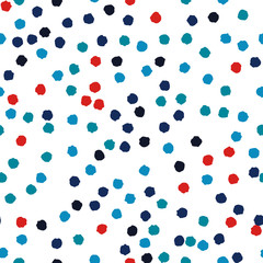 Stipple Seamless Pattern Made from Little Dots