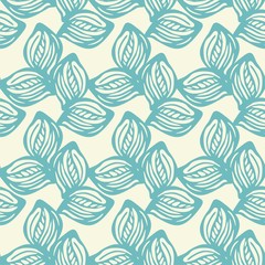 seamless ornamental pattern. Decoration for background, postcards. Wallpaper. Vector illustration.