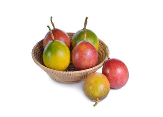 Passion Fruit on baskets