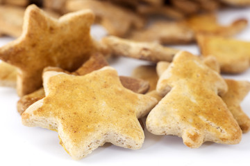 biscuits de Noël en gros plan