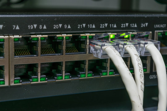 Network switch and LAN Line
