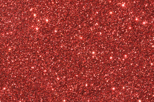 Red sparkle glitter background