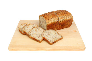 Soya and linseed bread