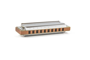 Fototapeta premium Isolated harmonica