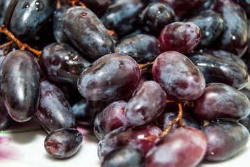 Bunch of grapes as backgrounds or textures