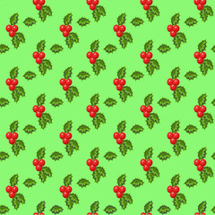 Christmas decoration - seamless vector illustration