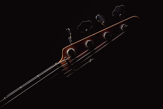 Part of a Jazz Bass Guitar