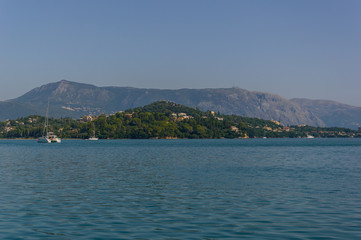 Fototapeta premium Mountains and sea